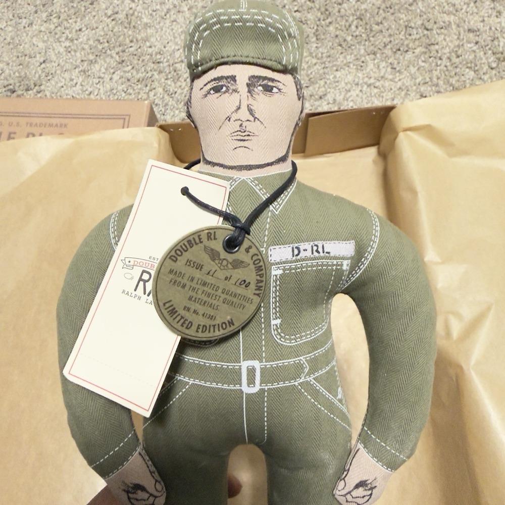 RRL Ralph Lauren Limited-Edition Mechanic Doll -RARE 11/100 NIB - Picture 4 of 7